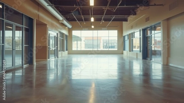 Obraz Empty modern retail space (1)
