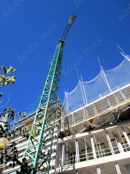Obraz crane on construction site