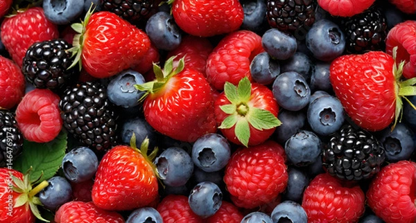 Fototapeta berries background
