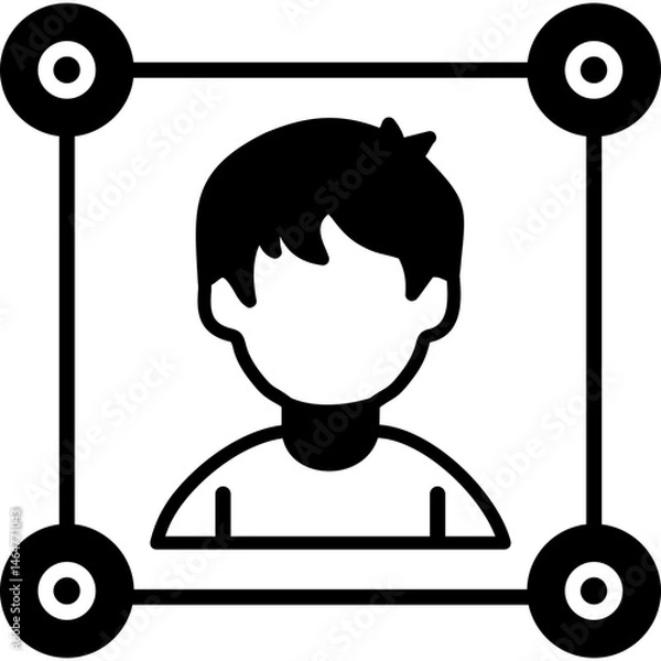 Fototapeta Avatar Icon