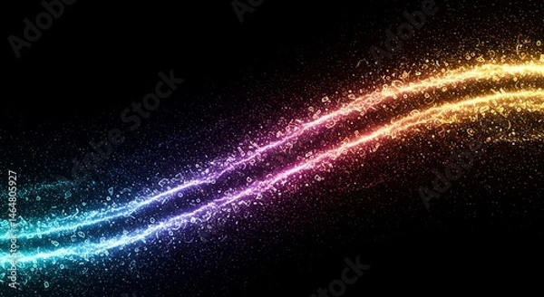 Fototapeta Abstract Light Streak