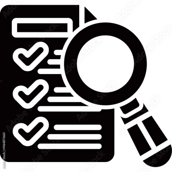 Obraz Background Check Icon
