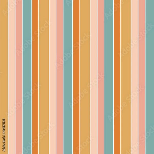Obraz seamless stripe pattern design for background or wallpaper