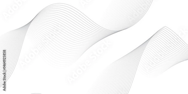 Fototapeta Minimalist Flow Line Artwork on Transparent Background – Geometric Vector Template Suited for AI Applications, Cybersecurity Projects, Cloud Computing Graphics, and Innovative Branding
