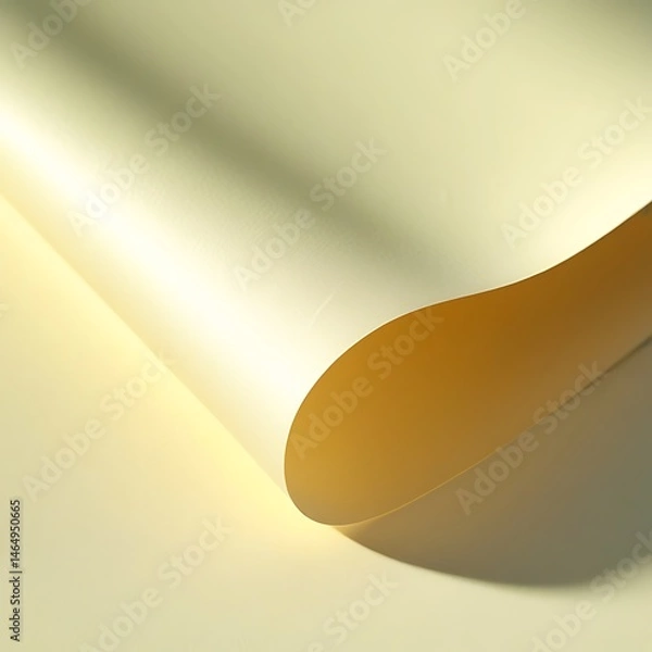 Obraz Abstract gold paper background with waves