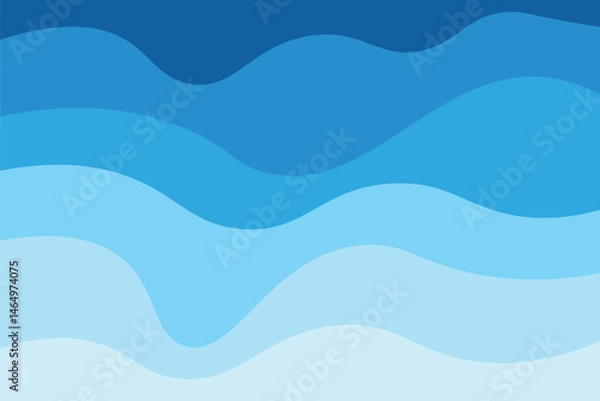 Obraz abstract blue wave background