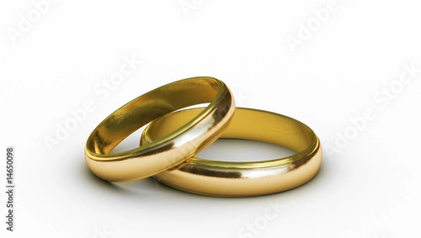 Obraz Wedding rings