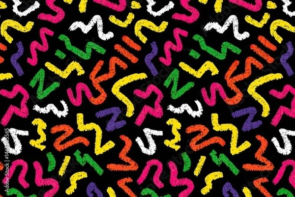 Fototapeta Vibrant abstract pattern