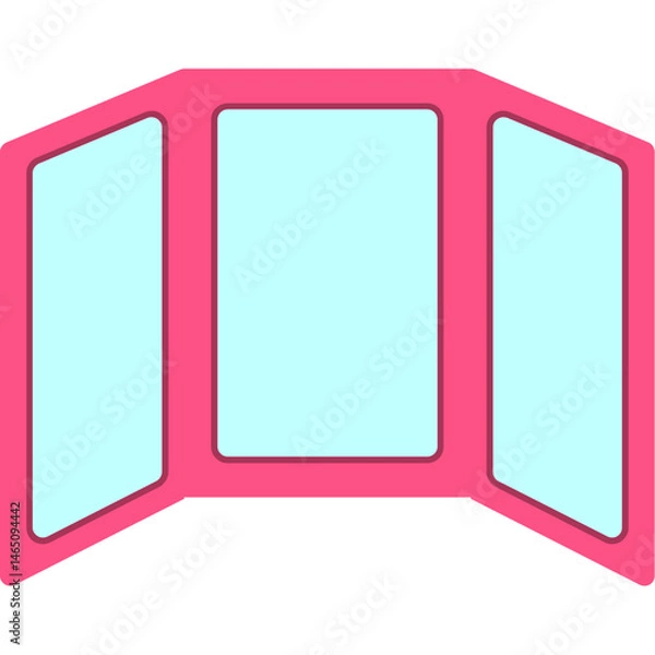 Obraz Funhouse Mirrors Icon