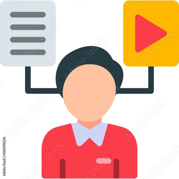 Fototapeta User Generated Content Icon