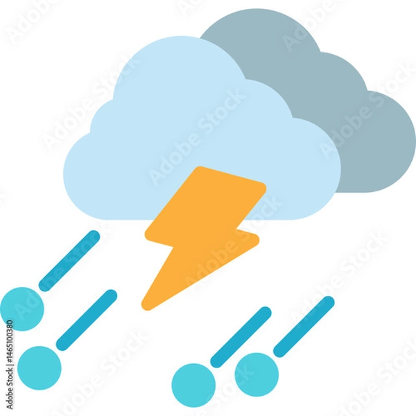 Obraz Storm Cell Icon