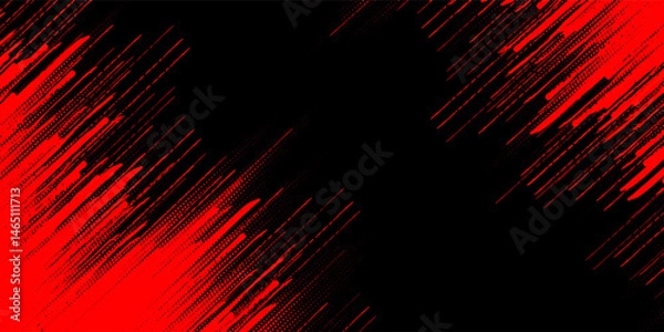 Fototapeta Red Grunge Texture Scratches Abstract Background Design