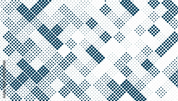 Obraz geometric abstract pattern vector design illustration