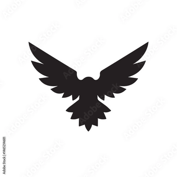 Obraz eagle logo vector
