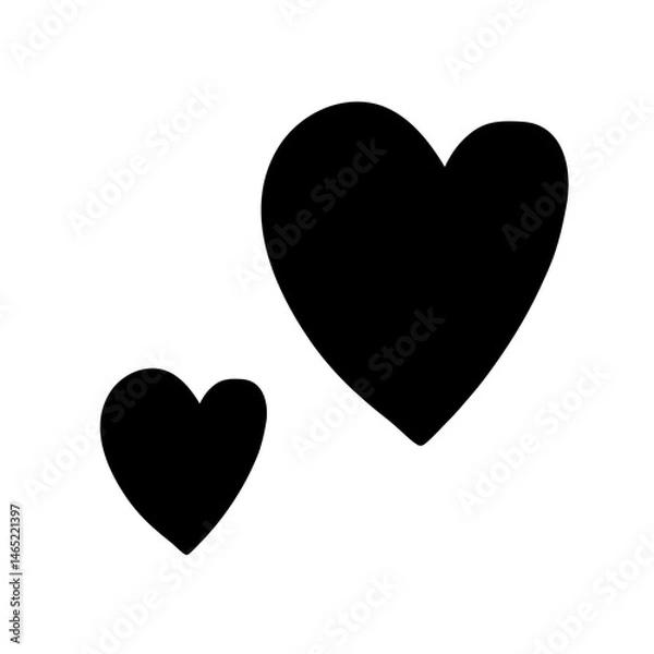 Obraz Hand drawing heart