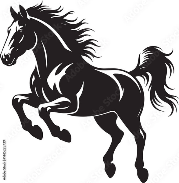 Fototapeta Horse SVG – Majestic Galloping Silhouette Design

Running Horse Vector – Powerful Equine Clipart

Horse Silhouette SVG – Perfect for Farm and Wild Themes

Rearing Stallion Vector – Elegant Equestrian 