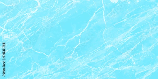 Obraz abstract marble texture in cool tones of blue and white resembling the fluid flow of water or cracked ice Ideal for product packaging, tech backgrounds