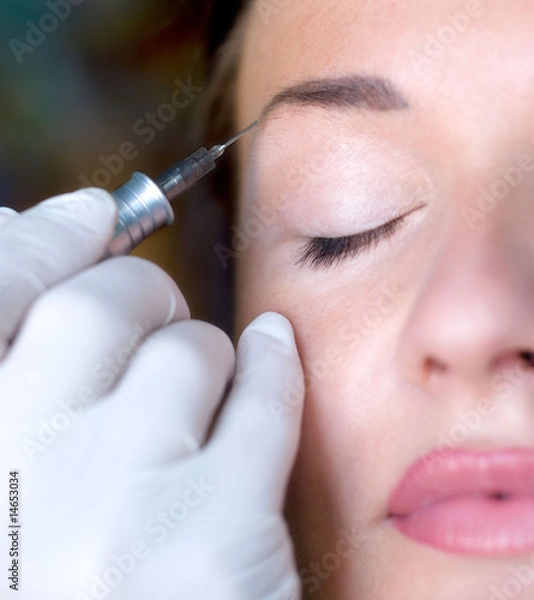 Fototapeta Permanent make-up (tattoo)