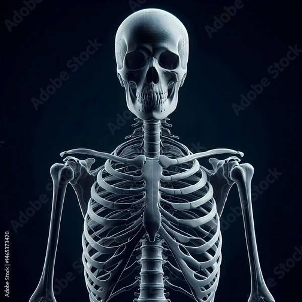 Obraz human skeleton x ray
