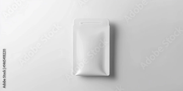 Fototapeta Flexible pouch packaging mockup for various products Generative AI