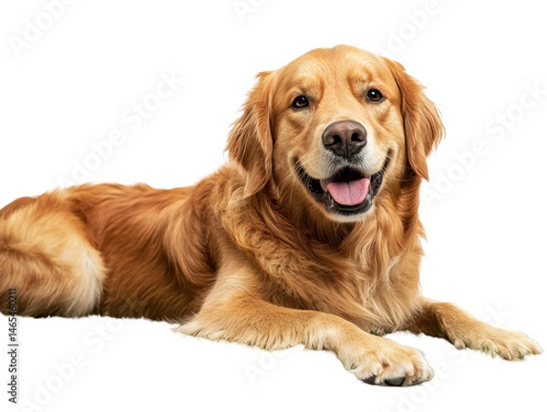 Obraz Isolated Golden Retriever