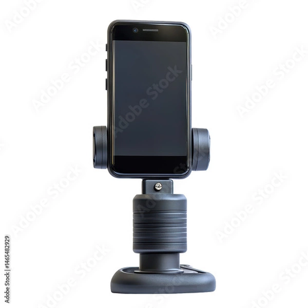 Fototapeta Phone stabilizer isolated on transparent background .
