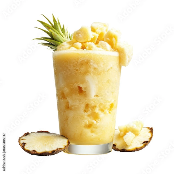 Fototapeta Pina Colada isolated on transparent background