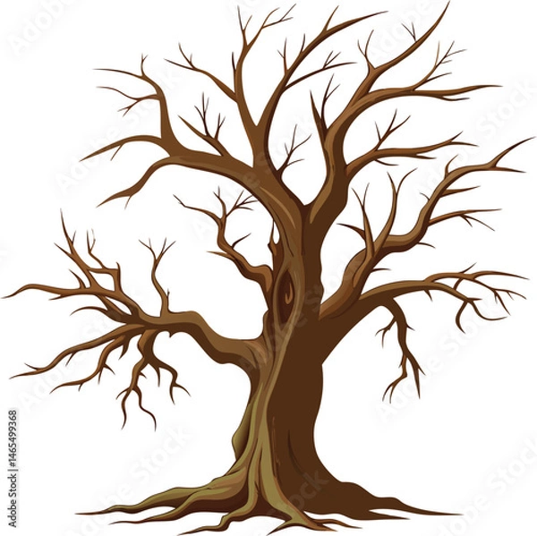 Obraz Haunted dead tree