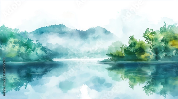 Obraz Watercolor Summer Vibes
水彩の夏色背景