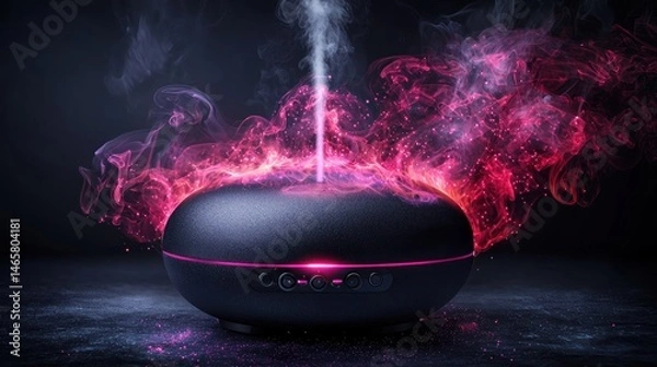Fototapeta Aromatic Diffuser: Mystical Vapor and Serenity