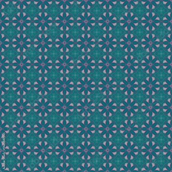 Obraz seamless pattern with floral pattern