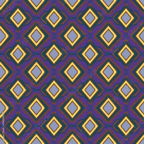 Fototapeta seamless geometric pattern with triangles