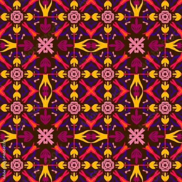 Obraz seamless floral pattern