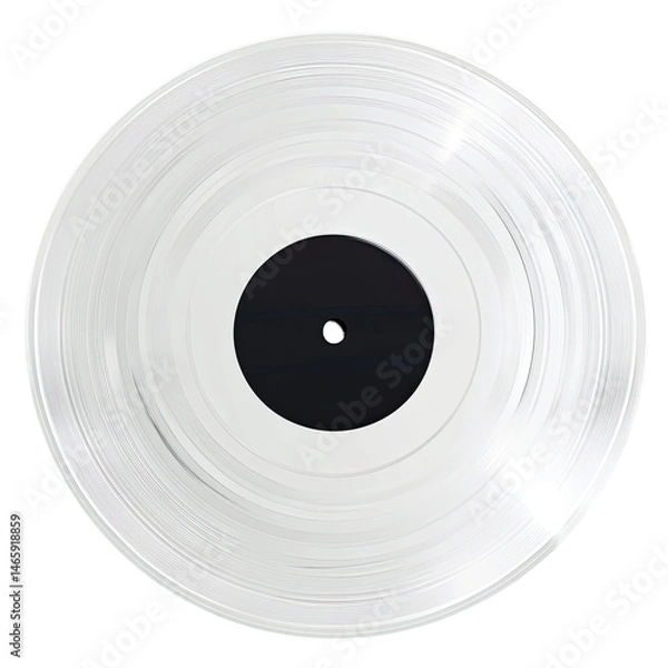 Obraz Clear vinyl record (1)