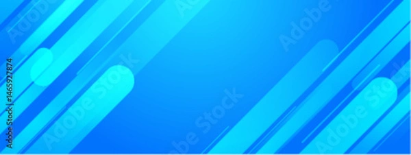 Fototapeta Abstract blue background with diagonal lines suitable for website backgrounds, social media graphics, presentations, and digital designs. Bold and dynamic visuals.