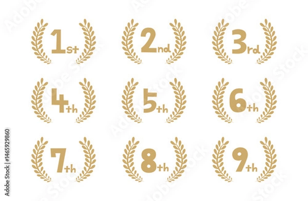 Fototapeta アニバーサリー素材セット