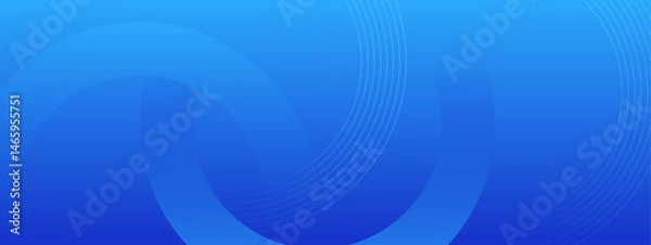 Fototapeta Blue gradient background with thin white lines, suitable for websites, presentations, social media posts, and graphic designs needing a modern touch.