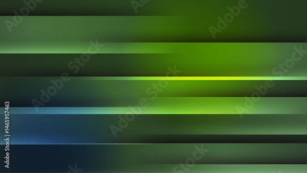 Fototapeta Green and blue blurred gradient background is perfect for website header, social media cover photo, or presentation slide design.