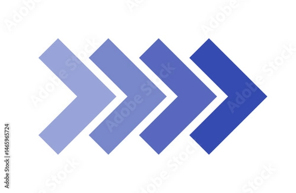 Fototapeta Step Icon Mark for Process Flow or Guidance