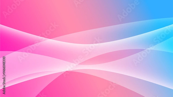 Fototapeta グラデーションとカーブを組み合わせた背景画像