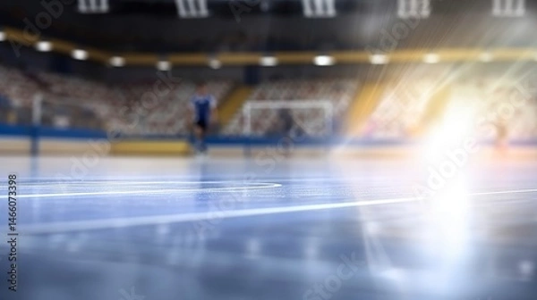 Obraz Blurred Stadium Floor