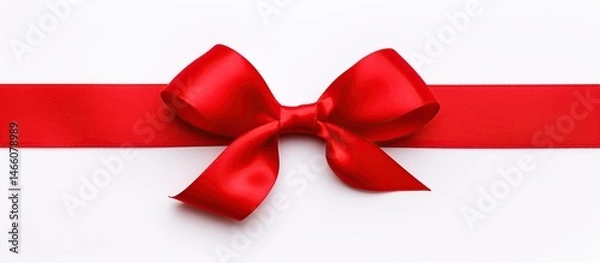 Obraz Red Ribbon Bow