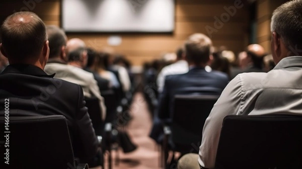 Obraz Audience in a Conference Room