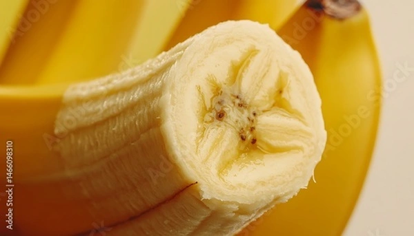 Fototapeta Close-up of a sliced banana (3)