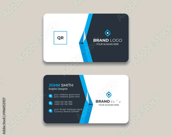 Obraz Corporate business card design.
