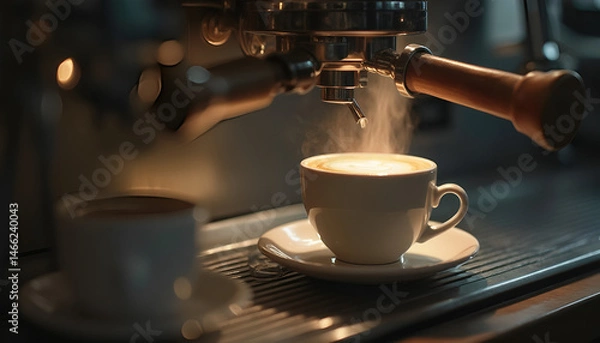 Obraz espresso coffee in a cup