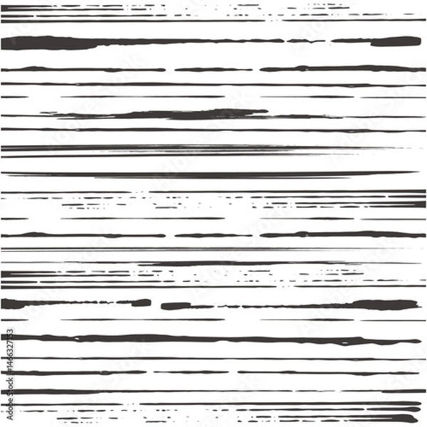 Obraz 古い木目調のざらっとしたビンテージ風の背景素材 黒