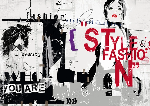 Fototapeta Modern teenage girl