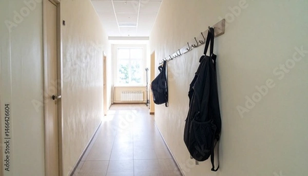 Obraz wardrobe with clothes