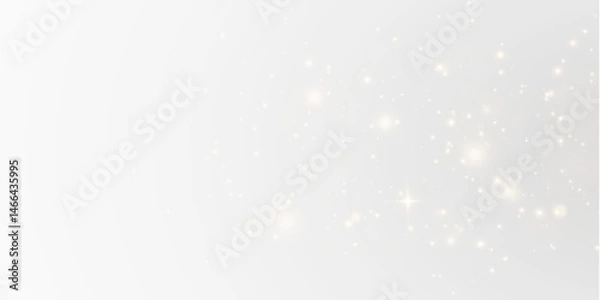 Fototapeta PNG white and gold sparkle explosion with stardust glow, glitter flare and shining dust on transparent background, PNG 1920 festive magic burst with holiday light, star and bright glow effect.